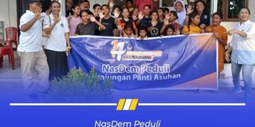 Sambut HUT ke-14 NasDem NTT, Lima Panti Asuhan di Kupang Diberi Bantuan