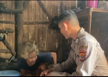 Kapolres Manggarai Siap Bantu Pengurusan BPJS untuk Oma Dora, Lansia Tunanetra dari Kampung Lalang