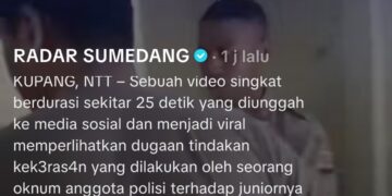 Viral Oknum Polisi Polda NTT Diduga Pukul Dua Juniornya Saat Pembinaan, Berikut Videonya!!